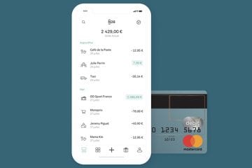 Carte bancaire et application banque mobile N26